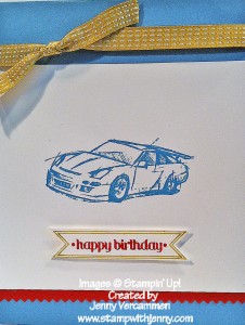 Need for Speed birthday card