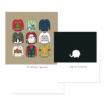 Spunky Sweater Greeting Card Templates