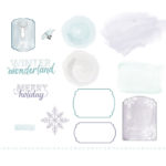 Watercolored Winter Kit Digital Download