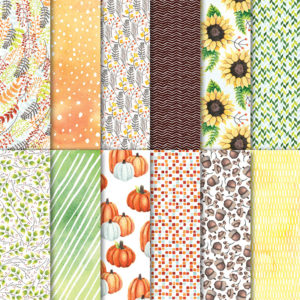 Painted Autumn Designer Series Paper